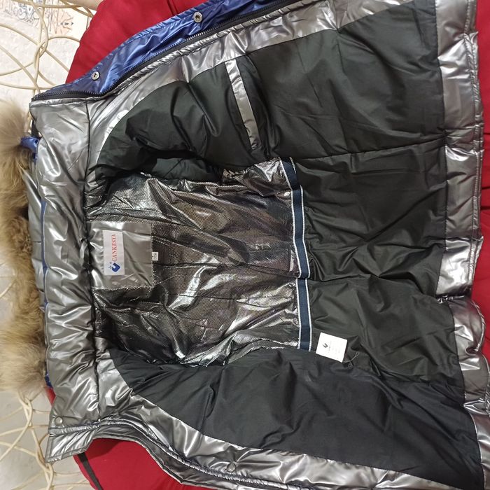 Пуховик очень тёплый