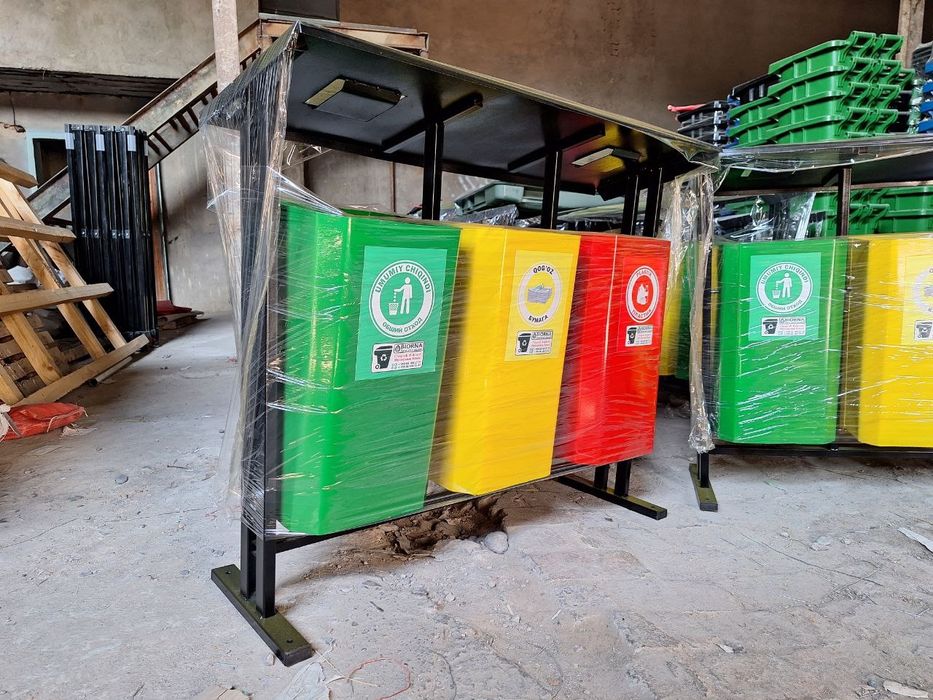 Урна для мусора уличная х1, х2, х3 металлическая