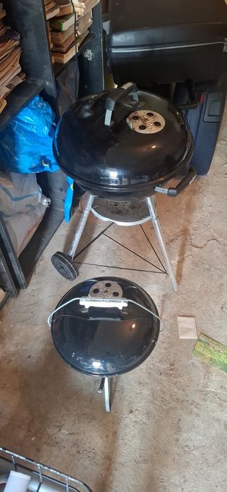 Grătar pe cărbuni Smokey Joe Premium, Negru, Weber
