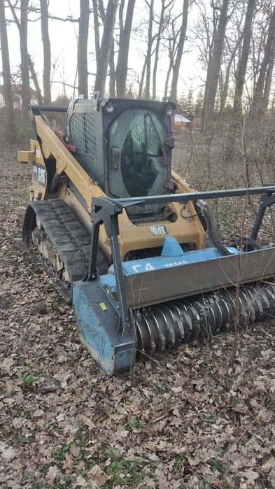 Defrișări curățare teren burghiu gauri pământ gard freză asfalt cuzine