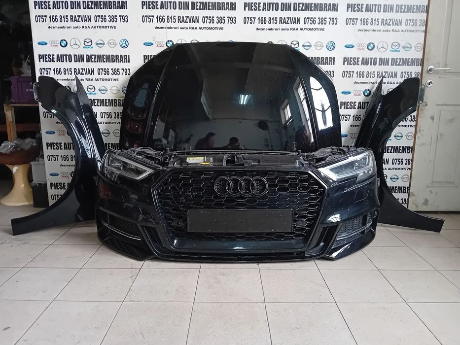 Fata Completa Audi A3 8V Facelift 2016 2020 Bara Capota Aripi Faruri
