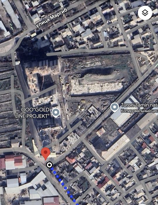 Срочно Бизнес учун  Нотурар   ер сотилади