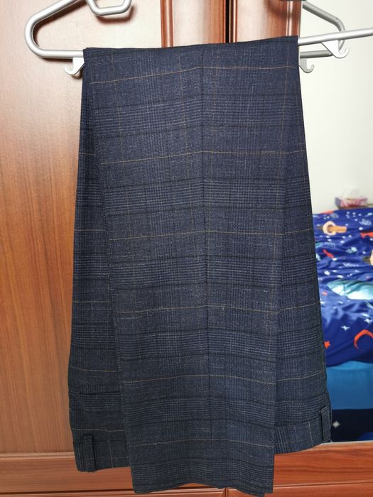 Costum MOSS, slim fit navy