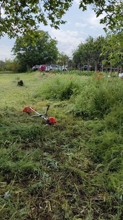 Косене и почистване на запустели дворове и парцели