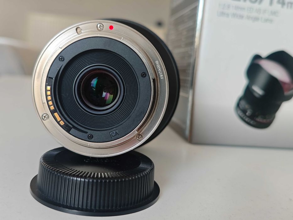 Vand obiectiv Samyang 14mm F2.8 ED AS IF UMC - montura Canon