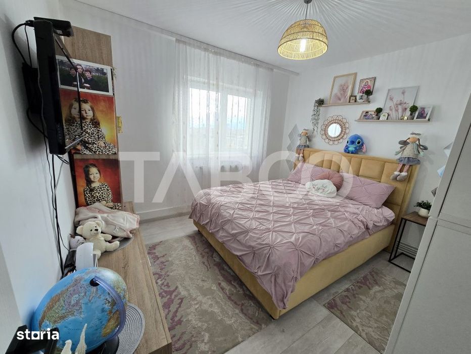 Apartament decomandat de vanzare mobilat pivnita Vasile Aaron Sibiu