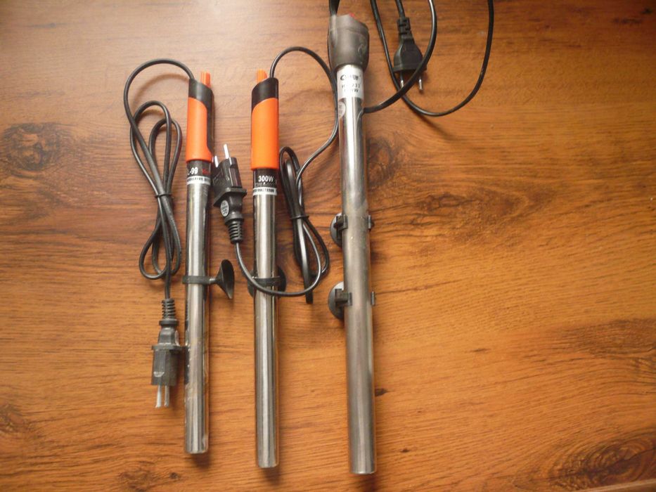 Обогреватель воды аквариума 300 wAtt из нержавейки.