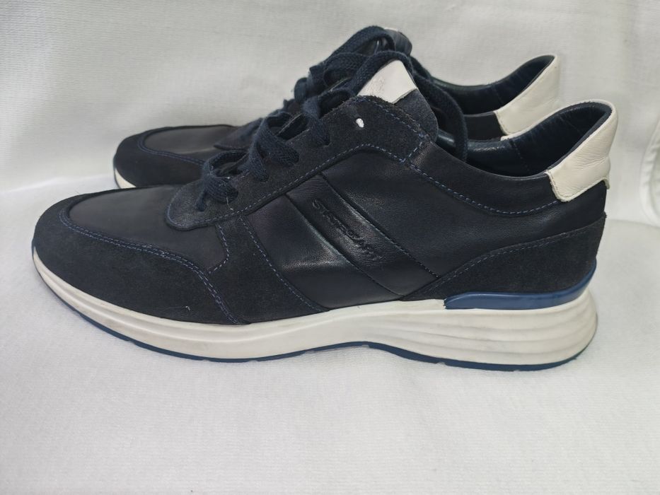 Чудесни мъжки сникърси от естествена кожа State of Art №45