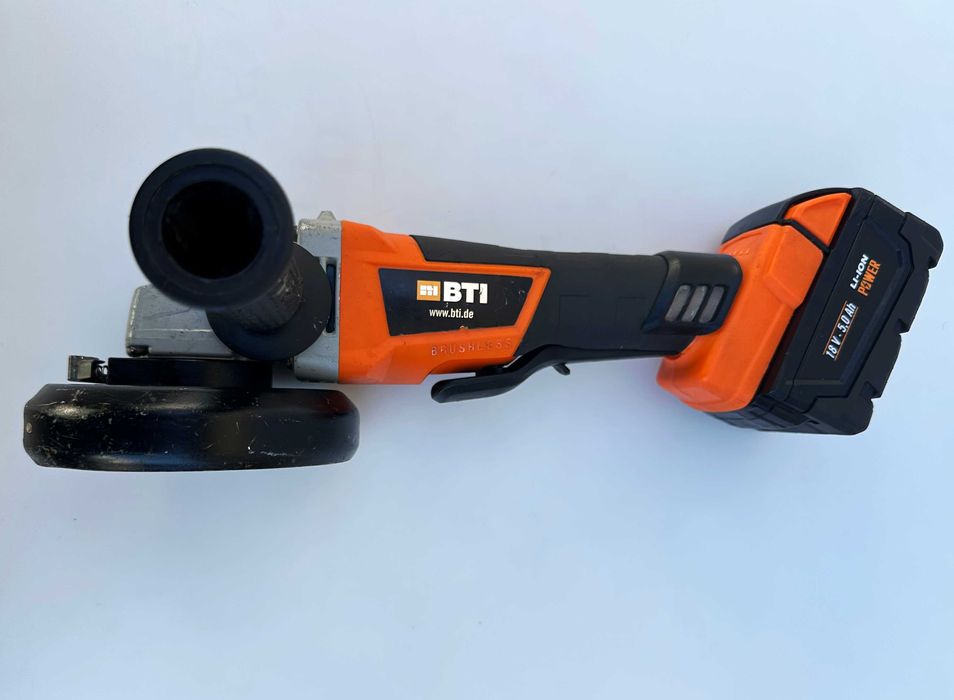 BTi A18 WKS BL - Безчетков ъглошлайф 18V 5.0Ah