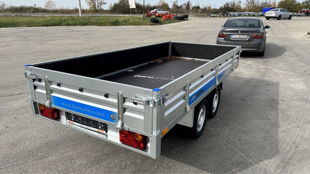 Remorca auto faro magicus 300x150cm 2 axe 750kg