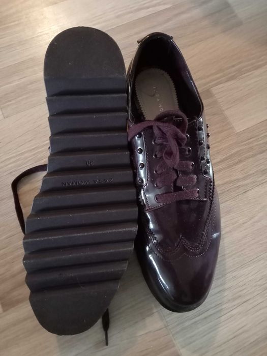 Женские туфли-оксфорды