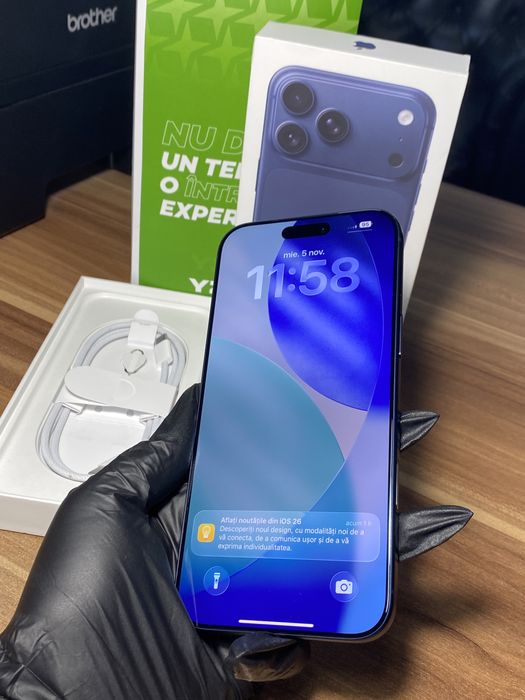 iPhone 17 Pro • 512 GB • Deep Blue