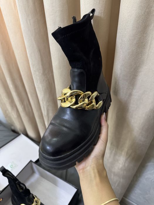 Сапоги женские стильные и теплые