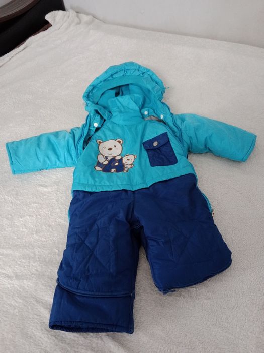 Детская куртка зимняя трансформер