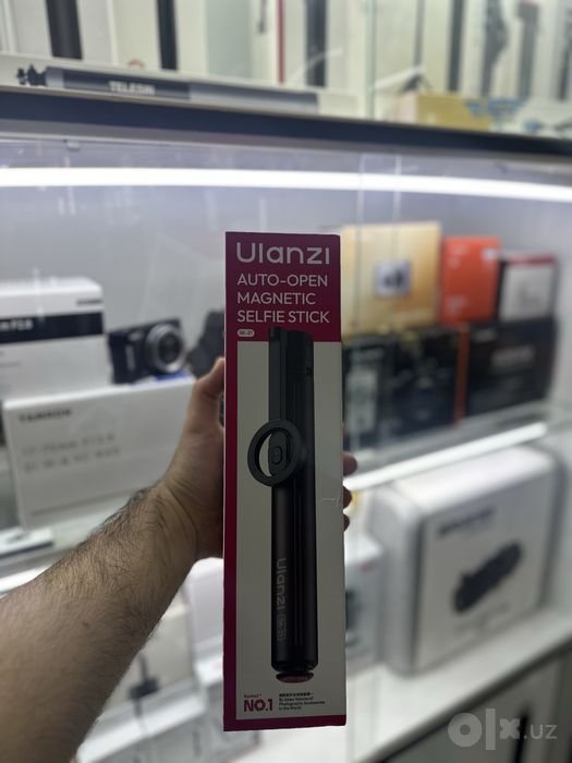 Ulanzi auto-open magnetic selfie stick sk-21.  3oy do’kondan kafolat
