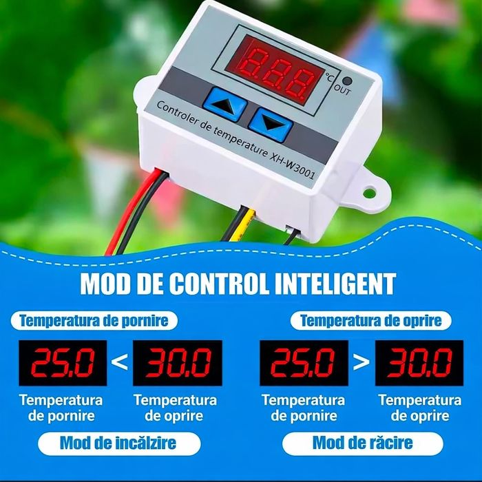 Termostat maternitati pui XH-W3001  220v