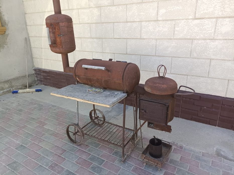 Мангал, барбекю, қазандық