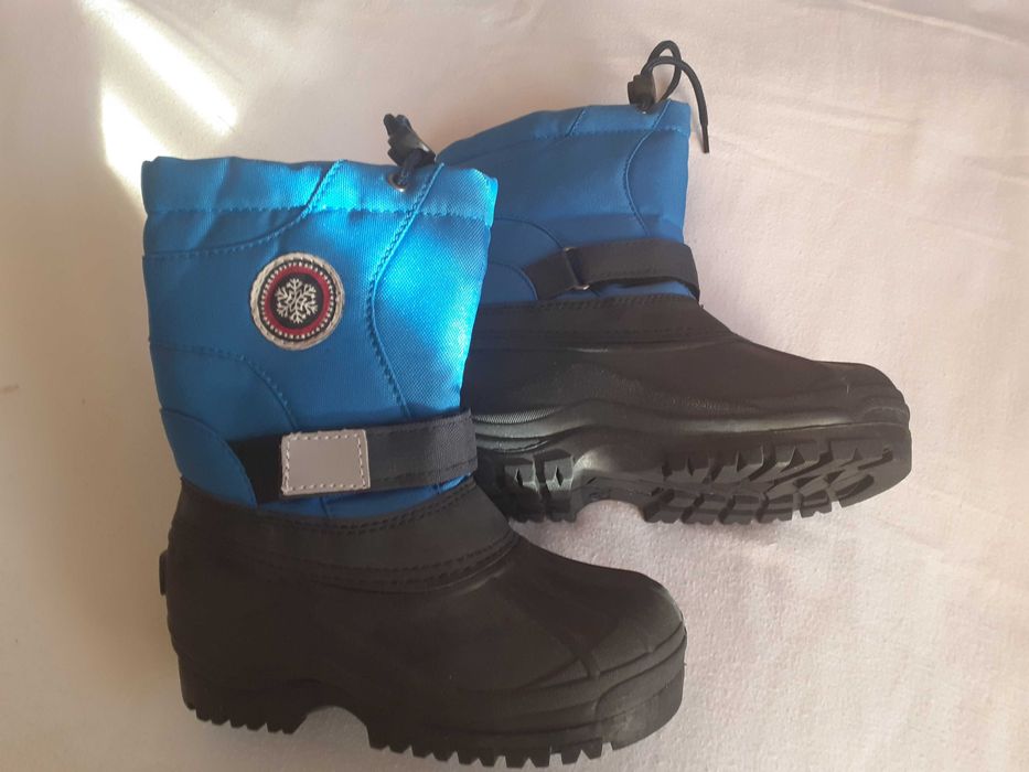 Cizme imblanite pentru copii, marime 31 (interior cca. 20cm), noi