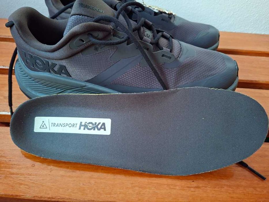 Adidasi trekking HOKA Transport Goretex talpa Vibram marime 42 zero km