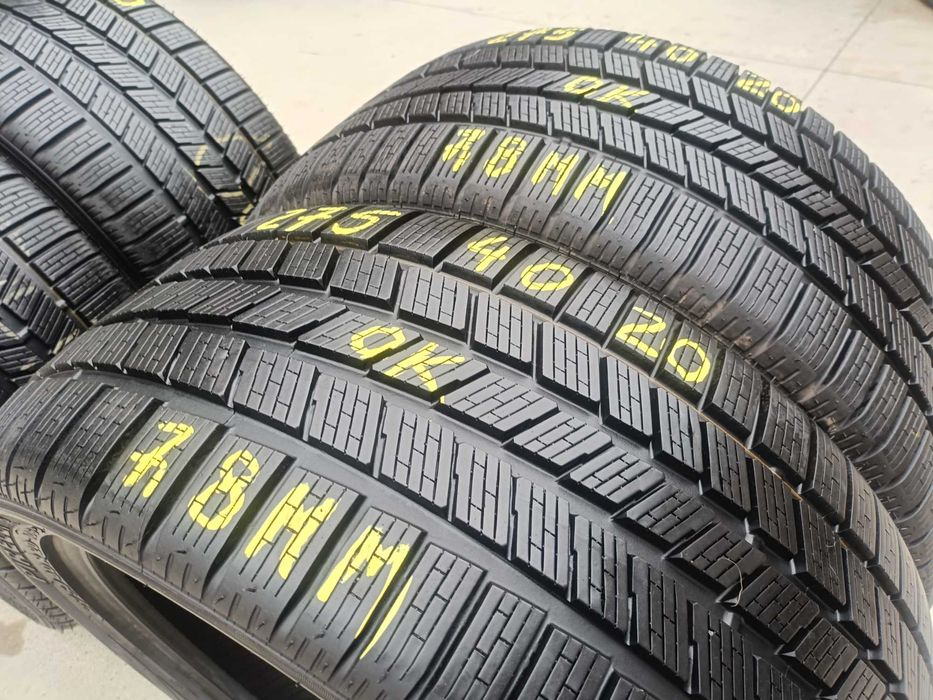 Doua anvelope iarna 275 40 20 pirelli scorpion profil de 7,8 mm