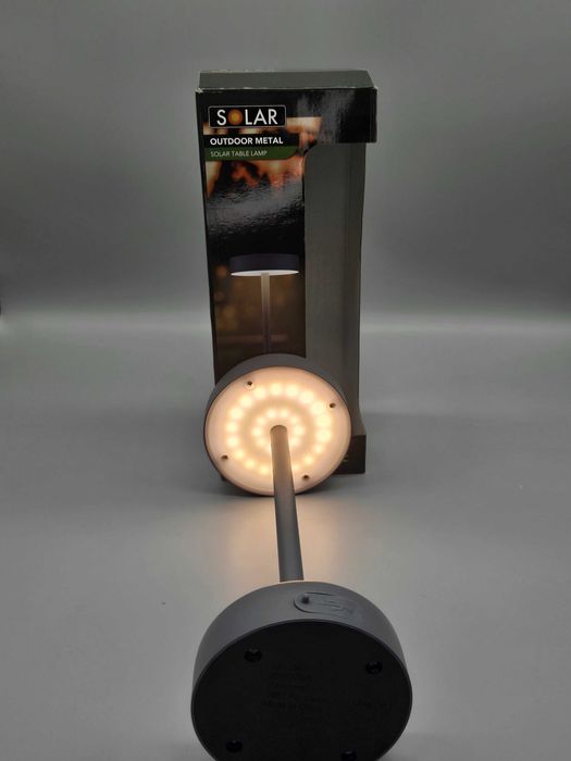 Соларна метална лампа за външно осветление LED с три режима на светене
