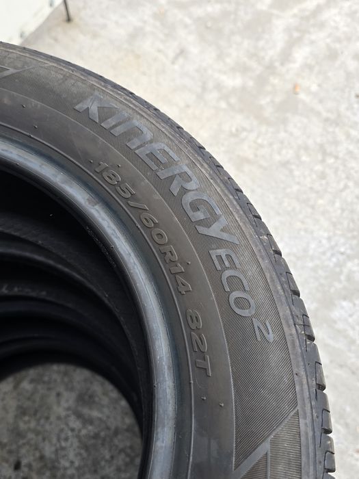 4 Броя 185/60/14 Hankook 2x7,8mm 2x7,2mm 2023DOT КАТО НОВИ
