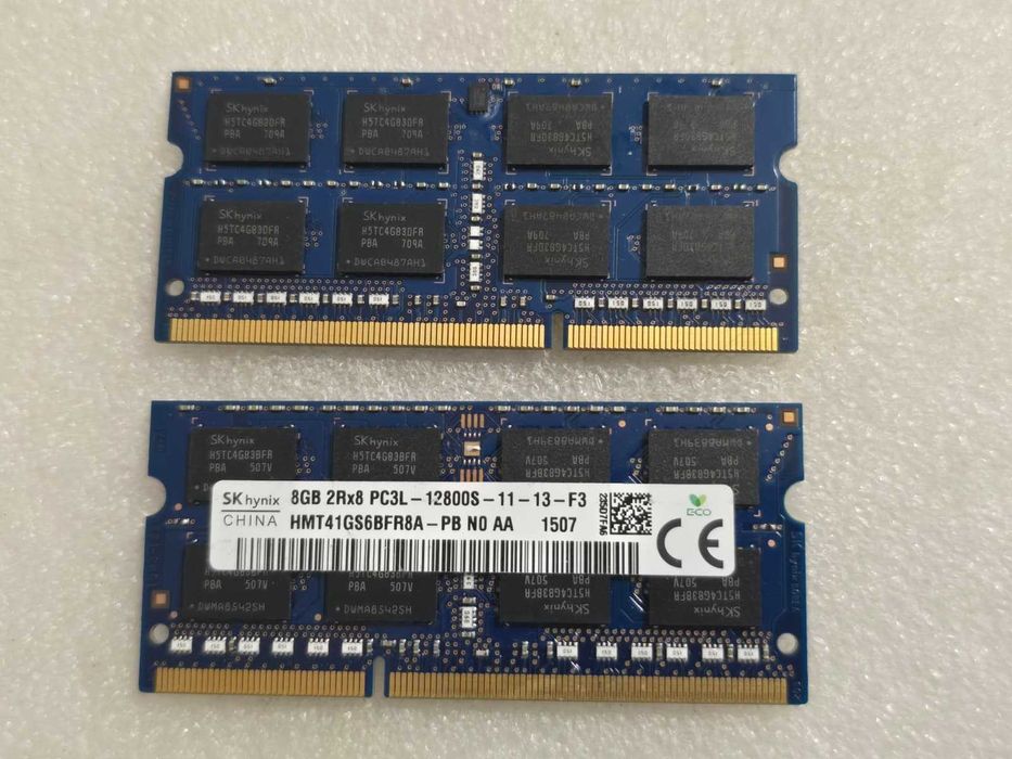 Kit memorie RAM laptop Hynix 16GB (2 x 8GB) DDR3L PC3L  1600Mhz 1.35V