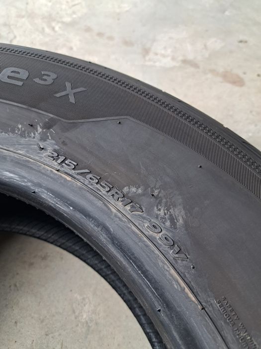 2 anvelope vară 215 65 r17 Hankook