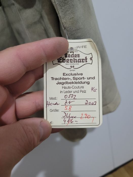 Sacou din piele speciala Nou