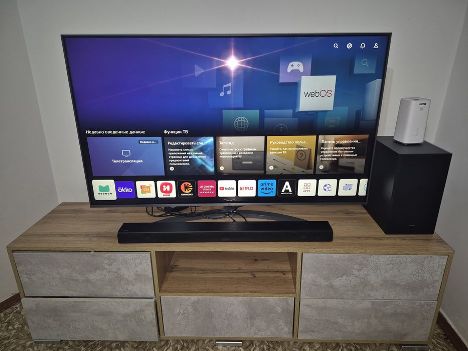 Телевизор оригинал LG LED 55UQ91009LD UHD SMART,140см