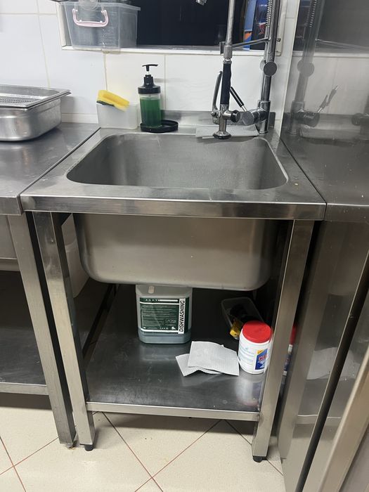 De vanzare spalator inox cuva mare