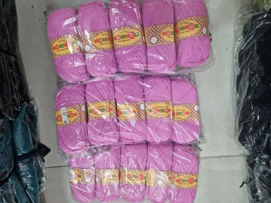 Продавам прежда BONBON, разнообразие от цветове