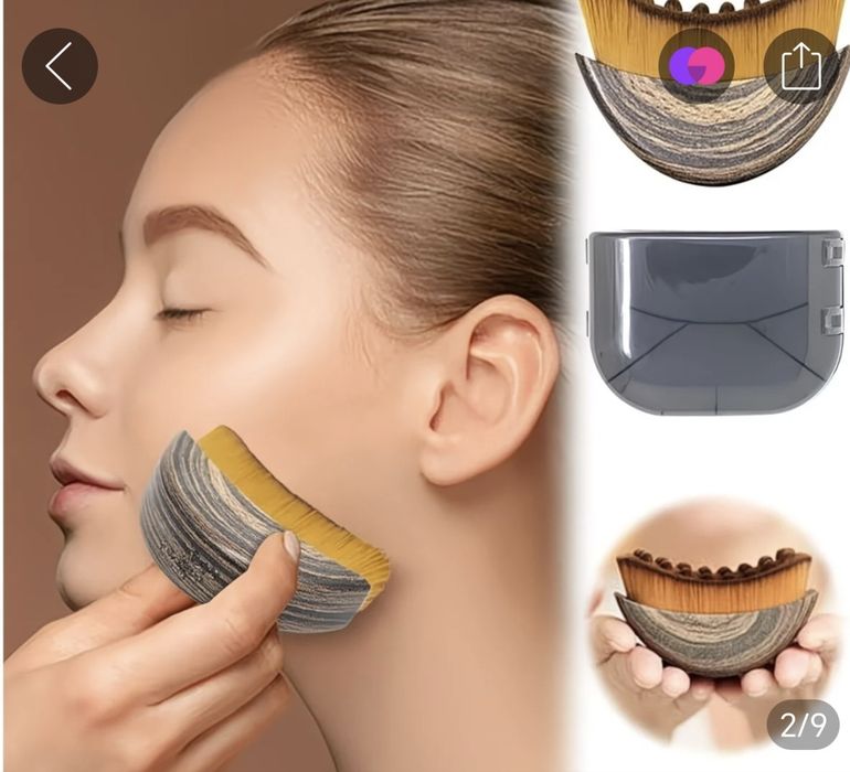 Face brush, yuz massaji uchun