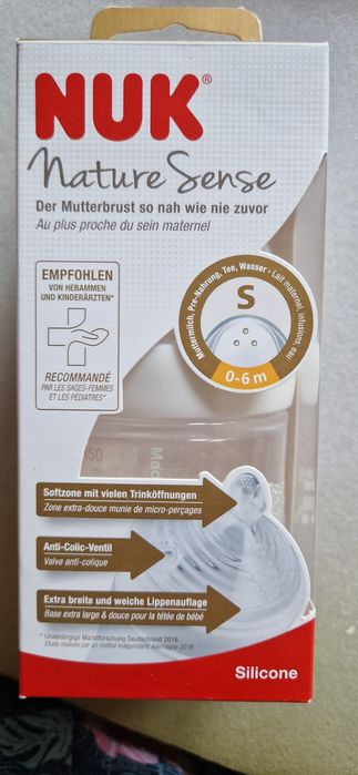 Biberon Nuk Nature Sense
