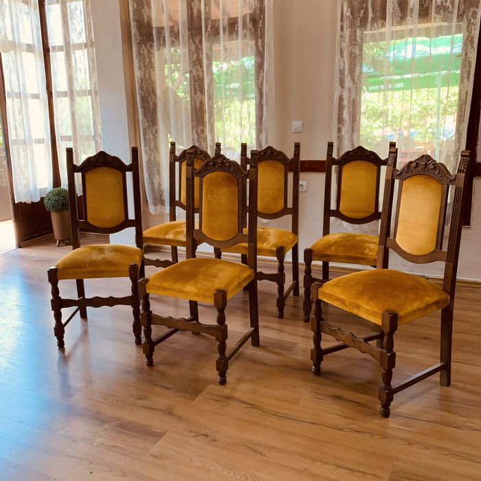 Италиански комплект столове от 60-те