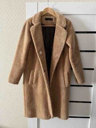 Шуба "Тедди" бежевая