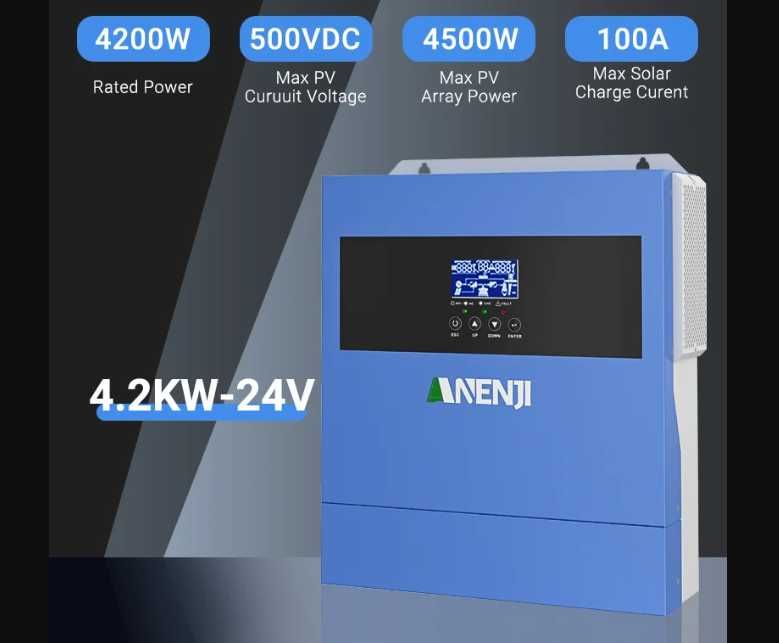 Anenji 4,2kw 24v Wifi