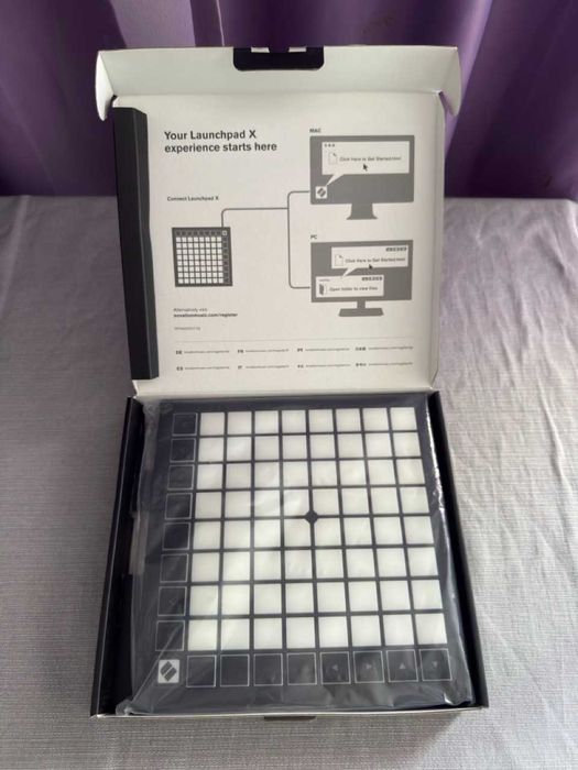 Novation Launchpad X - MIDI контролер, пълен комплект