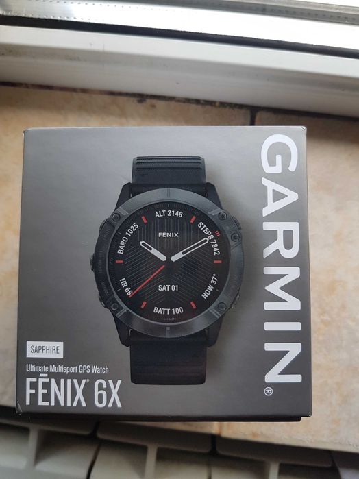 Garmin Fenix 6X Sapphirr