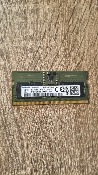 Ram DDR5 8GB 5600MHz SODIMM Samsung
