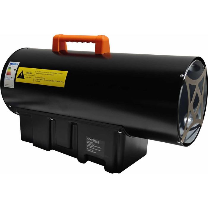 Tun de caldura 40 kW, incalzitor industrial pe gaz cu termostat si