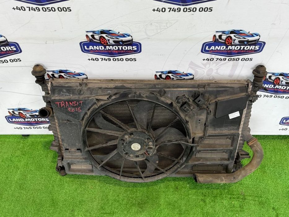 RADIATOR AC / ELECTROVENTILATOR FORD TRANSIT CUSTOM 2.2 DIESEL 2015 COD OEM BK21-8C607-B BK218005CC 0130308504 2013-2018