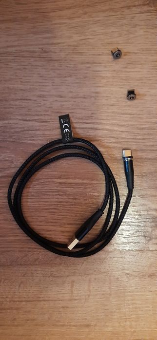 Cablu Magnetic 3 in 1, mufe Lightning/Micro USB/Type-C, 1 m, 2 A, Nou!