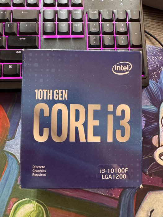 Процесор Интел Intel Core i3-10100f 4C 8T LGA1200