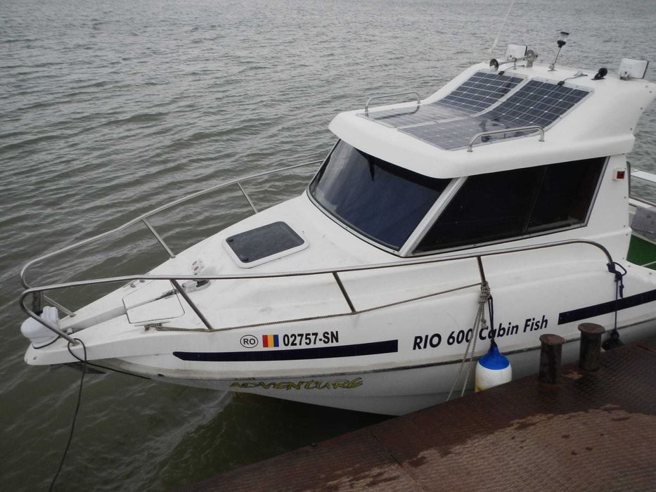 Barca RIO 600 Cabin Fish + Yamaha 150 CP + Peridoc