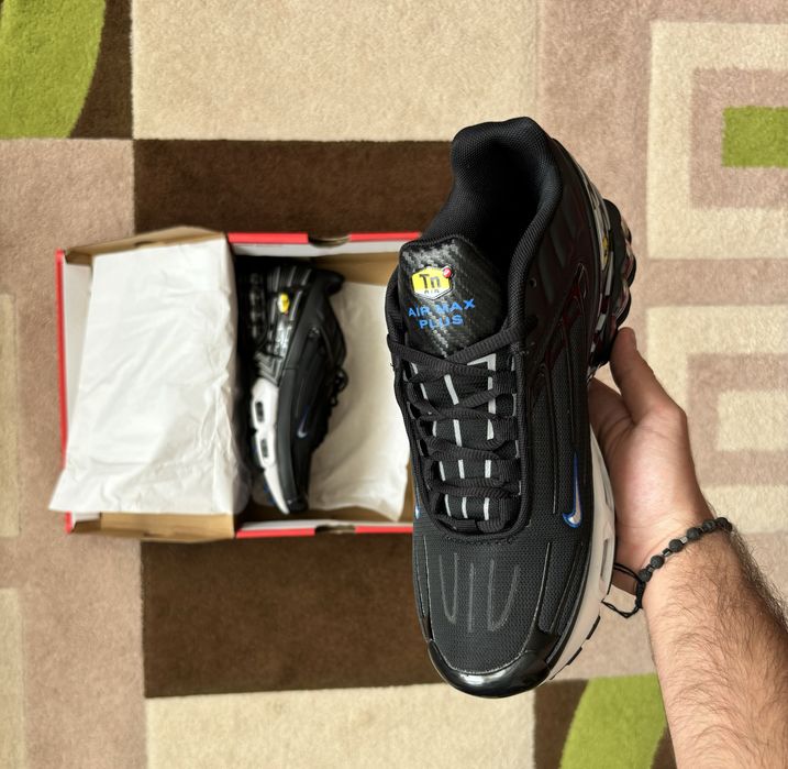 Мъжки обувки Nike Air Max Plus 3 TN Black/Blue/Metallic Silver 42,43,44,45
