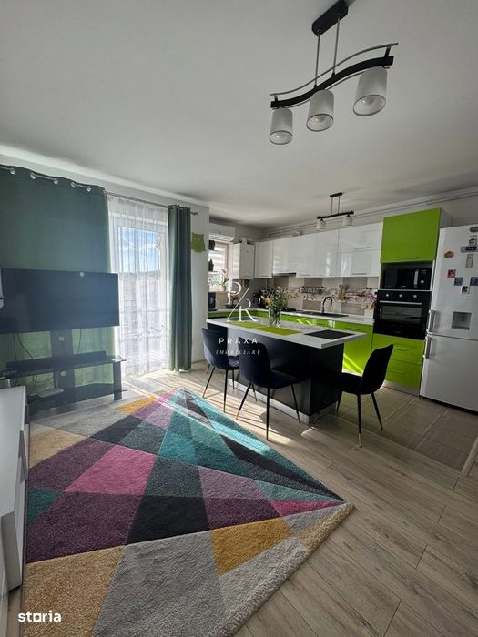 Apartament 3camere, 62mp+2balcoane, mobilat complet, zona str. Tineret — fotografia 1