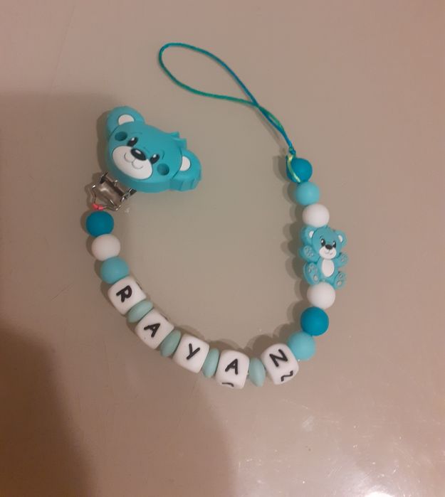 Lantisoare suzeta silicon