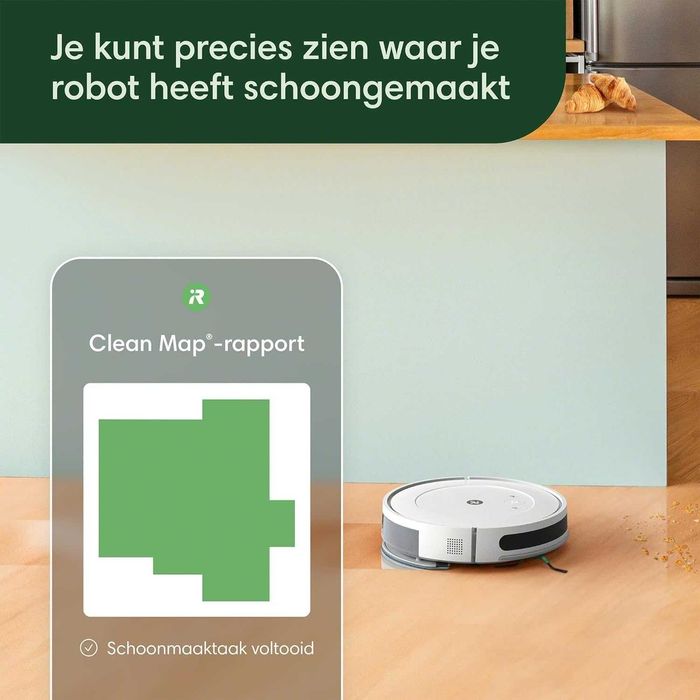ПРАХОСМУКАЧКА-РОБОТ IROBOT Combo Essential (Y011240) White