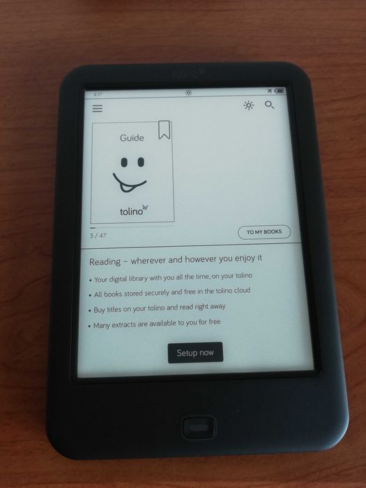 Tolino Shine 2 HD електронна книга с подсветка